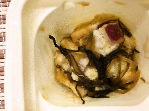 タイヘイファミリーセット「たのしみ御膳」さつま芋の昆布和え